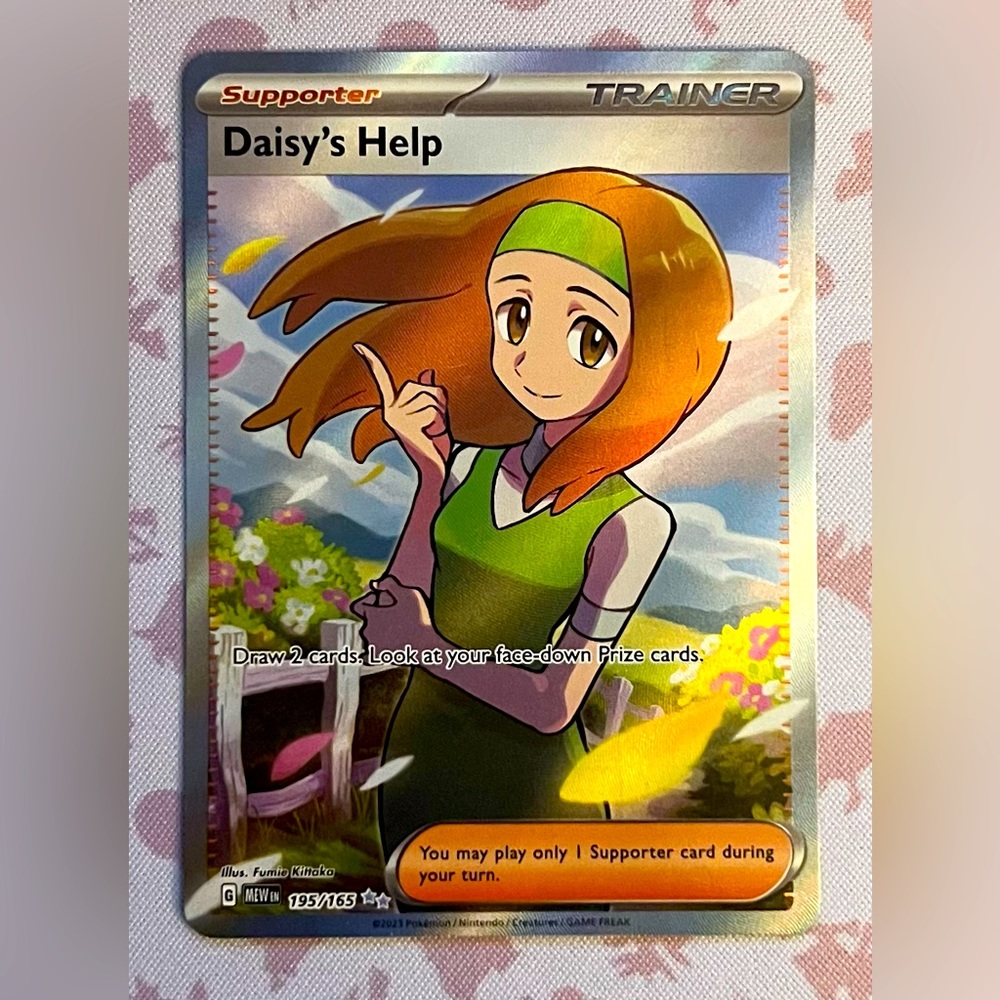 Scarlet & Violet 151 - Daisy’s Help (MEW) Full Art Ultra Rare